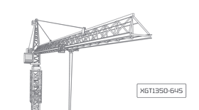 Башенный кран XCMG XGT1350-64S