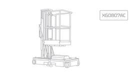 Ножничный электрический подъемник XCMG XG0807AC