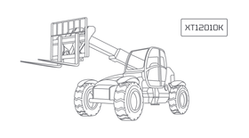 Телескопический погрузчик XCMG XT12010K