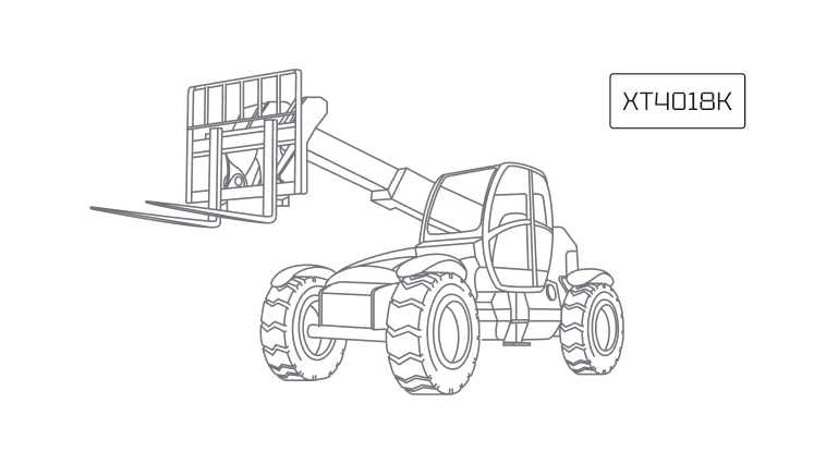 Телескопический погрузчик XCMG XT3514K Телескопический погрузчик XCMG XT3514K